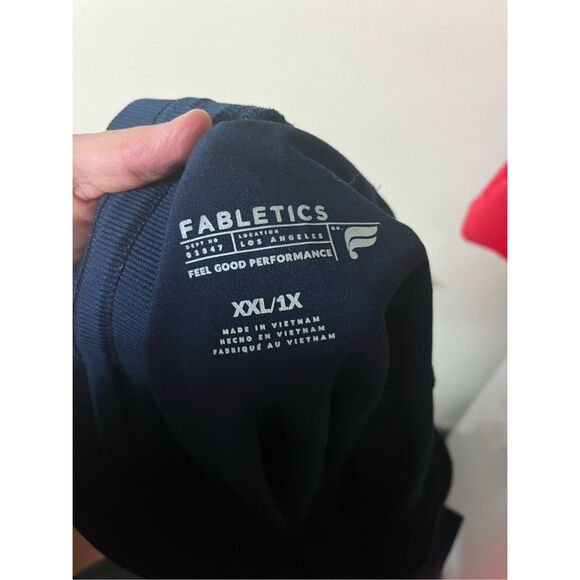 Fabletics Ion Scrub Feel Good Performance Pants Blue XXL - Picture 4 of 4